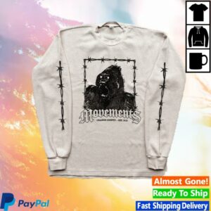 Movement Nerch Store Gorilla Heavy Waffle Crew Neck