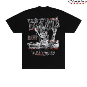 Half Evil Merch Store Turntable Tee