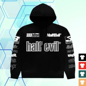 Half Evil Merch Store Pit Crew Hoodie