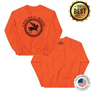 Percy Jackson Merch Store Percy Jackson Crewneck Camp Half-Blood