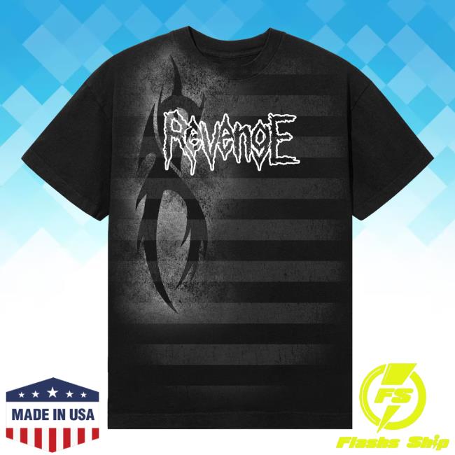 Revenge Merch Store Psychosocial Tee Black Revenge Merch Store Psychosocial Tee Black