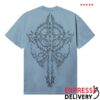 kenny Revenge Merch Store Renaissance Tee Baby Blue Blacka