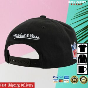 Raiderimage Store Merch Mitchell & Ness Los Angeles Raiders Pro Crown Script Cap