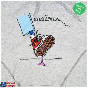 Run For Cover Records Store Merch Anxious Gum Hoodie