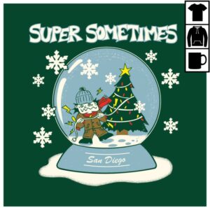 Super Sometimes Merch Store Snow Globe Tee