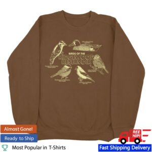 Smallorbit Store Merch Birds Of The Ridgewood Reservoir Crew Neck