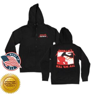 Metallica Merch Store Kill Em All Full-Zip Hoodie
