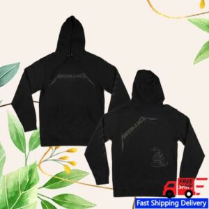 Metallica Merch Store The Black Album Pullover Hoodie