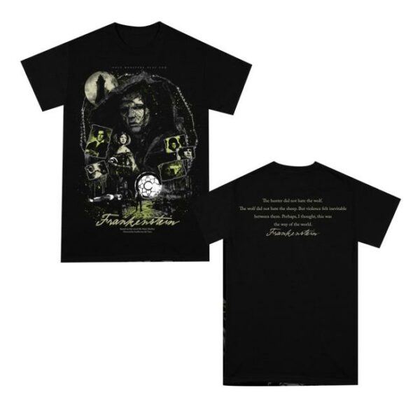 Hell On Shirts Merch Store Only Monsters Play God The Creature Short ...