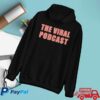 kenny The Viral Podcast Merch Store Pink Orange Checkered Lettering Midweight Hoodiev