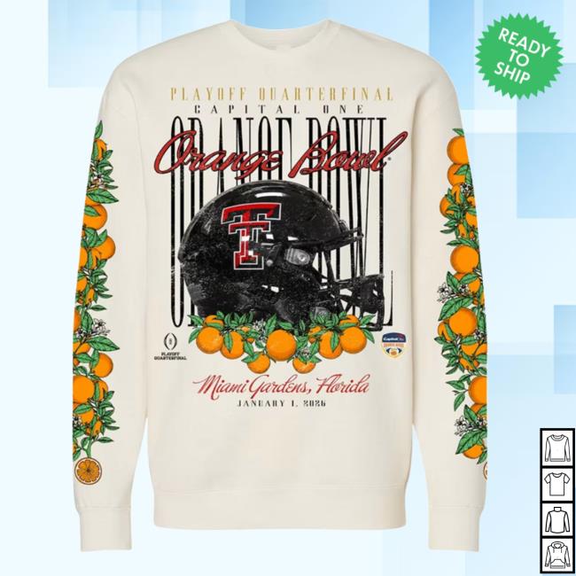 The Matador Merch Store Orange Bowl Vintage Helmet Sweatshirt