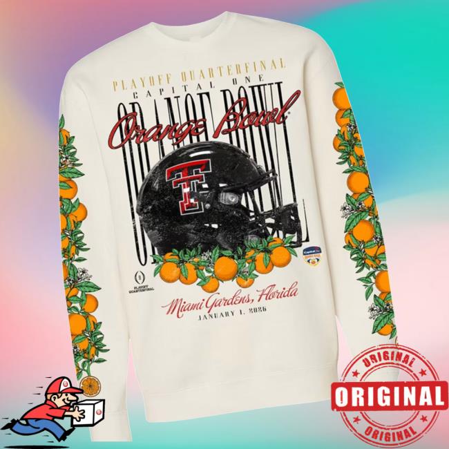 The Matador Merch Store Orange Bowl Vintage Helmet Sweatshirt