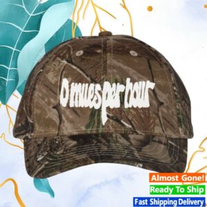 New Morality Zine Store Merch 0 Miles Per Hour Logo Hat