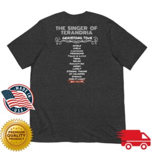 The Wandering Inn Store Merch Gravesong Concert T-Shirt