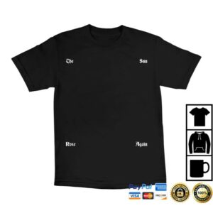 The Legends League Store Merch The Sun Rose Again Sunrise T-Shirt Black