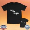 kenny the legends league store merch were not alright but well be fine t shirt black