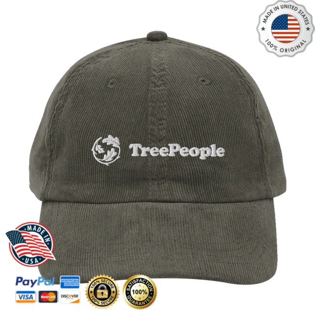 Treepeople Store Merch Treepeople Vintage Corduroy Hat