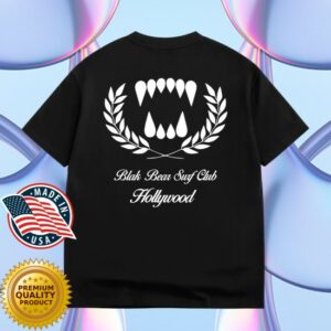 Black Bear Surf Club Store Merch Hollywood Surf Club Shirt