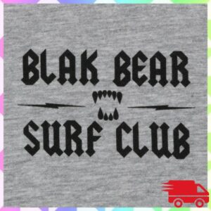 Black Bear Surf Club Store Merch The Club Tee