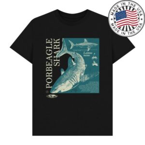Shark Trust Clothing Store Merch Porbeagle Shark T-Shirt