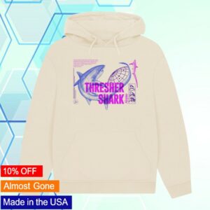Shark Trust Clothing Store Merch Thresher Shark Unisex Hoodie