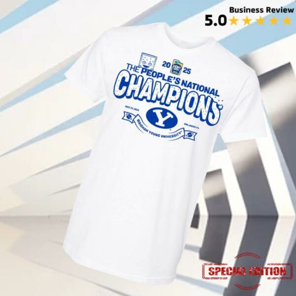 Byu Store Merch 2025 Pop-Tarts Bowl Champions Byu T-Shirt Ultimate ...