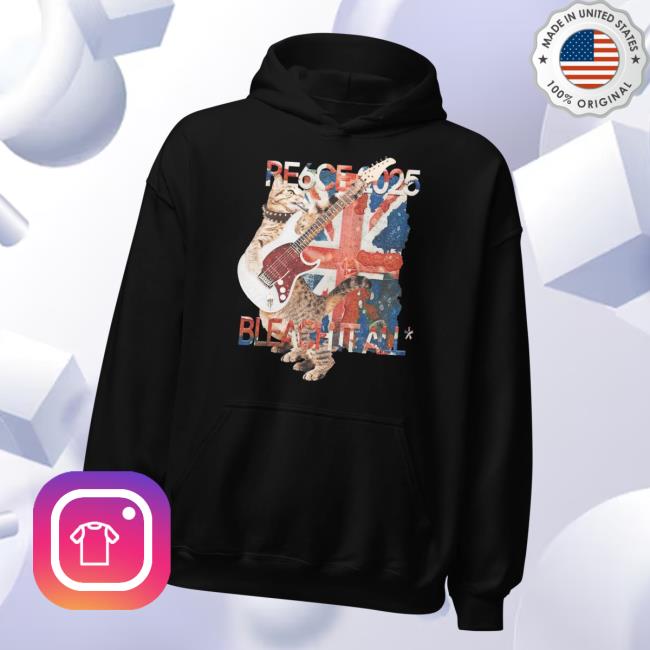 Re6ce Merch Bleachitall Hoodie Re6ce Merch Bleachitall Hoodie