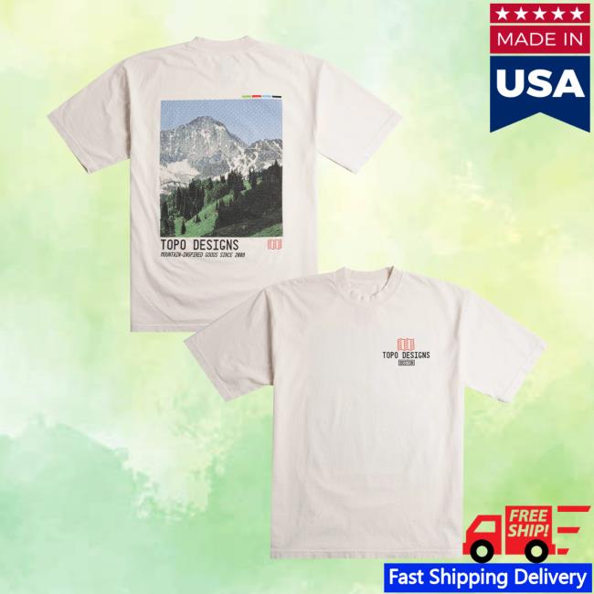 Topo Designs Merch Store Topo Designs X Pine Printshop Halftone Tee Topo Designs Merch Store Topo Designs X Pine Printshop Halftone Tee