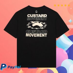Custard Clothing Store Merch Cm Tee Heavy Blk