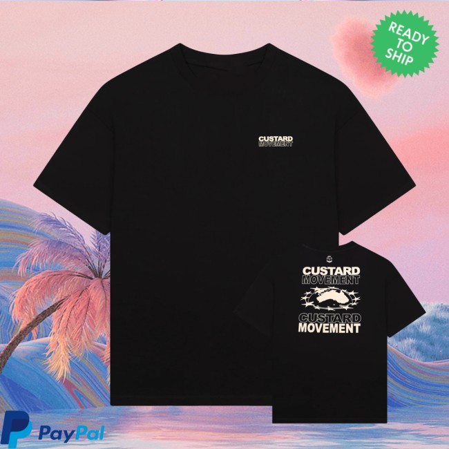 Custard Clothing Store Merch Cm Tee Heavy Blk Custard Clothing Store Merch Cm Tee Heavy Blk