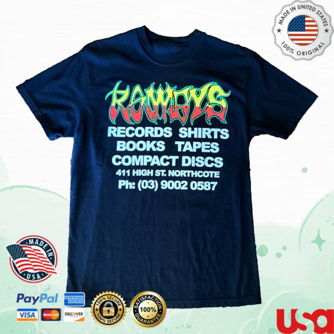 Rowdys Records Merch Store Rowdys Highball Logo Tshirt Rowdys Records Merch Store Rowdys Highball Logo Tshirt