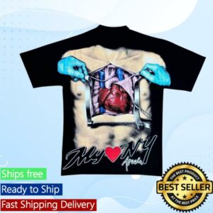 Asaali Merch Store My Heart Ny Surgery T-Shirt