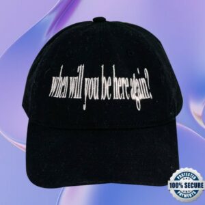 Grasps Bandcamp Store Merch When Will You Be Here Again Hat
