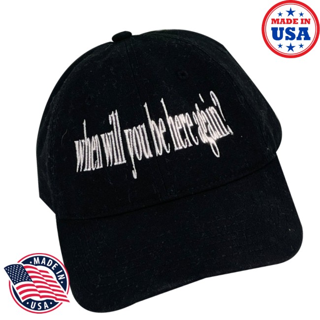 Grasps Bandcamp Store Merch When Will You Be Here Again Hat Grasps Bandcamp Store Merch When Will You Be Here Again Hat