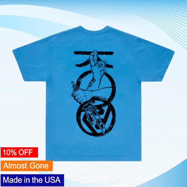 Pomel Store Merch Heavenly Clash Sky Blue Tee Pomel Store Merch Heavenly Clash Sky Blue Tee