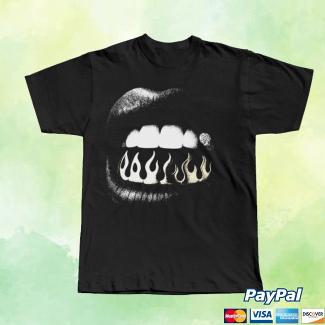 Purereign Clothing Store Merch Flame Grillz Tee Purereign Clothing Store Merch Flame Grillz Tee