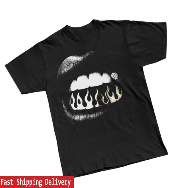 Purereign Clothing Store Merch Flame Grillz Tee Purereign Clothing Store Merch Flame Grillz Tee