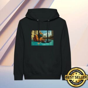 Kelly Boesch Art Store Merch Dj Bug Premium Unisex Pullover Hoodie Black