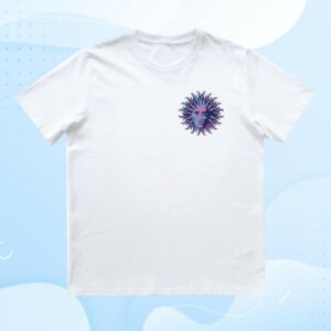 Vrecordings Store Merch V Distress T-Shirt 2.0 White