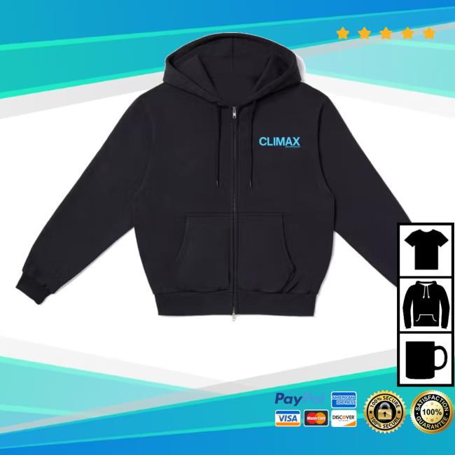 Climax Books Merch Store Climax Zip Hoodie Climax Books Merch Store Climax Zip Hoodie