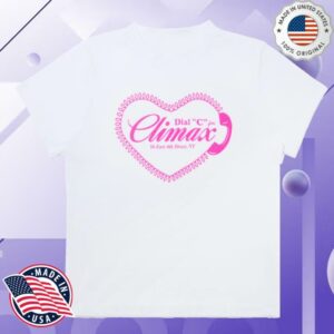 Climax Books Merch Store Climax Dial C For Climax Tee