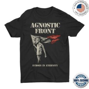 Coretex Records Merch Store Agnostic Front Echoes In Eternity T-Shirt Black