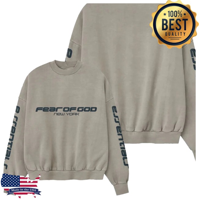 Extrabutterny Store Merch Fear Of God Essentials Mens Heavy Fleece Relaxed Sweatshirt Extrabutterny Store Merch Fear Of God Essentials Mens Heavy Fleece Relaxed Sweatshirt