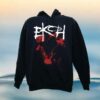 Ekoh Music Merch Store Ekoh Fangs Red Tie Dye Hoodie