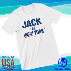 Jack For New York Store Merch Jack For New York Unisex White Tee