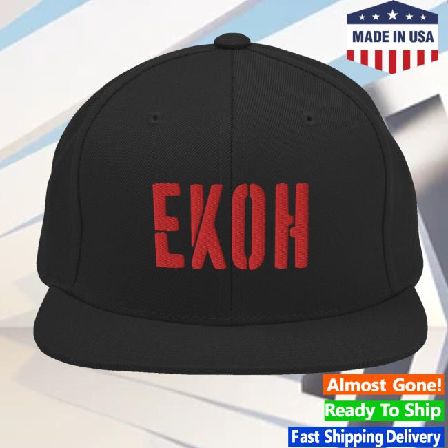 Ekoh Merch Store Broken Stencil Snapback Ekoh Merch Store Broken Stencil Snapback