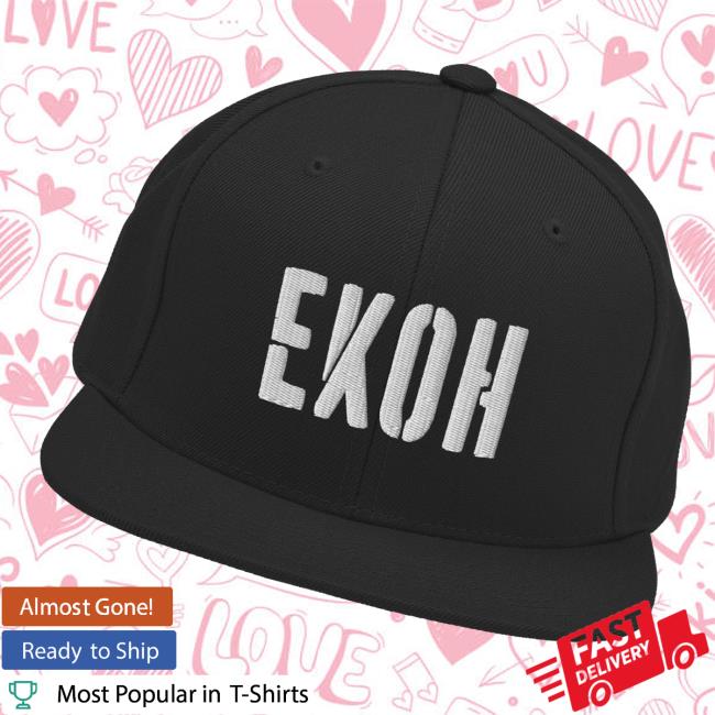 Ekoh Merch Store Broken Stencil Snapback Ekoh Merch Store Broken Stencil Snapback