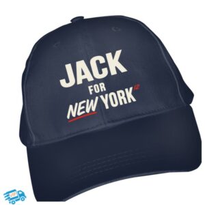 Jack For New York Store Merch Jack For New York Navy Baseball Cap