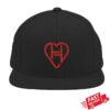 kenny Ekoh Merch Store Heartagram Snapback Black Red