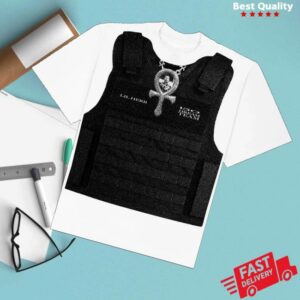 Republic Records Merch Store G Herbo White Bulletproof T-Shirt